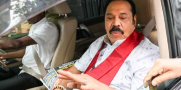 வாக்குமூலம் வழங்க வந்த மஹிந்த ராஜபக்ஷ