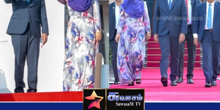 மாலைதீவு ஜனாதிபதி அரச விஜயத்தை நிறைவு செய்து நாடு திரும்பினார்